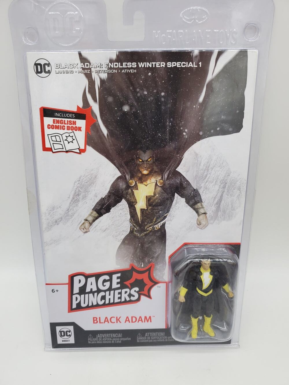 Black Adam Endless Special 1 plus Black Adam Toy - VF+
